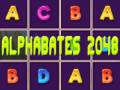 بازی الفبا 2048 آنلاین