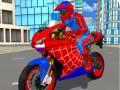 بازی شبیه‌ساز موتور سیکلت عنکبوت قهرمان 3D 2 آنلاین