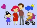 بازی کتاب رنگ‌آمیزی خانواده خوشحال آنلاین