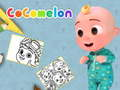 بازی کتاب رنگ‌آمیزی Cocomelon آنلاین