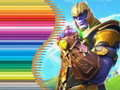 بازی کتاب رنگ آمیزی برای Fortnite آنلاین