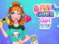 بازی تنظیمات سرگرم‌کننده #GamerGirl آنلاین