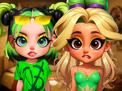 بازی رقص صورت سلبریتی ها آنلاین