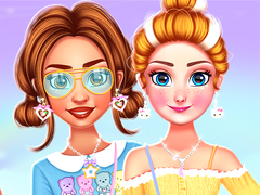 بازی BFF لباس‌های زیبای کای‌وای آنلاین