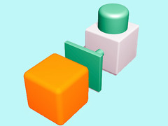بازی آن را فشار دهید 3D آنلاین