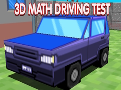 بازی آزمون رانندگی ریاضی 3D آنلاین