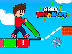 بازی Obby ترسیم برای فرار آنلاین