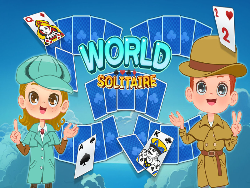بازی Tripeaks Solitaire World آنلاین