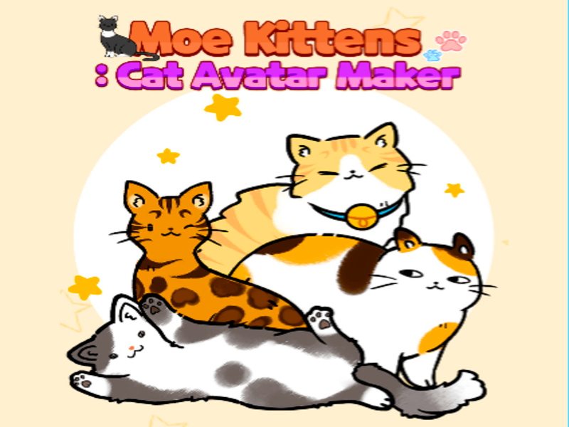 بازی Moe Kittens Maker Avatar Maker آنلاین