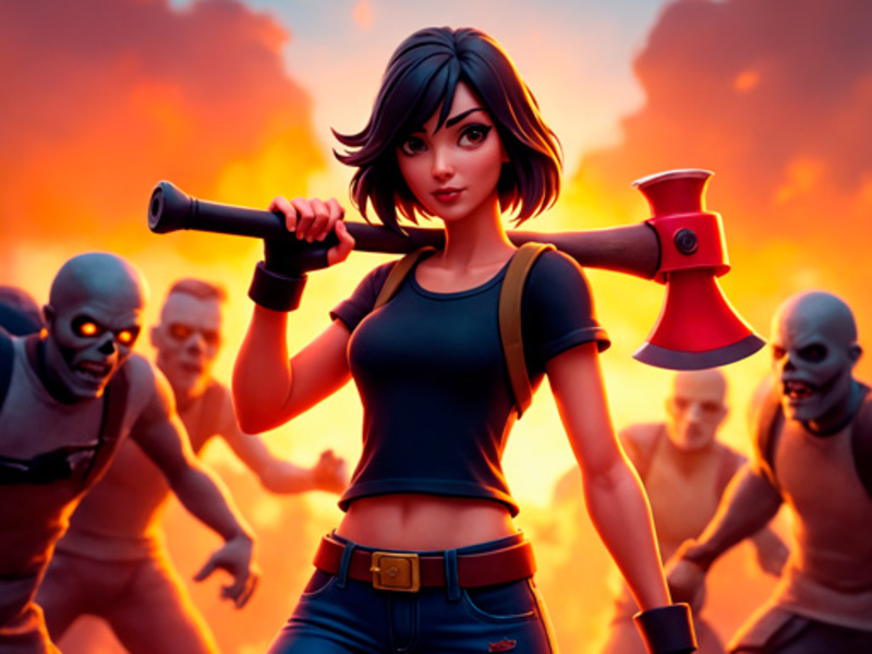 بازی Loop Survivors Zombie City آنلاین