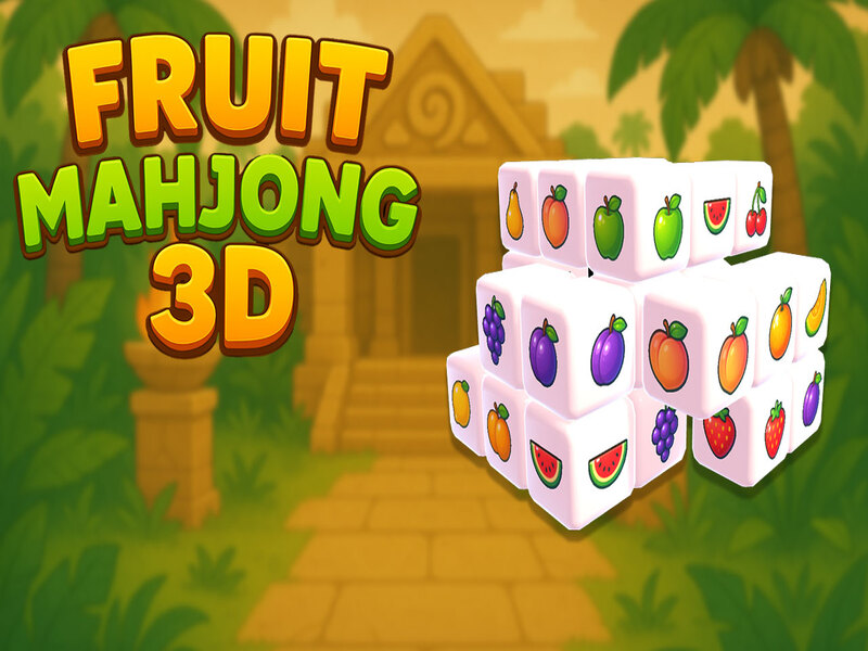 بازی 3D ﻩﻮﯿﻣ Mahjong آنلاین