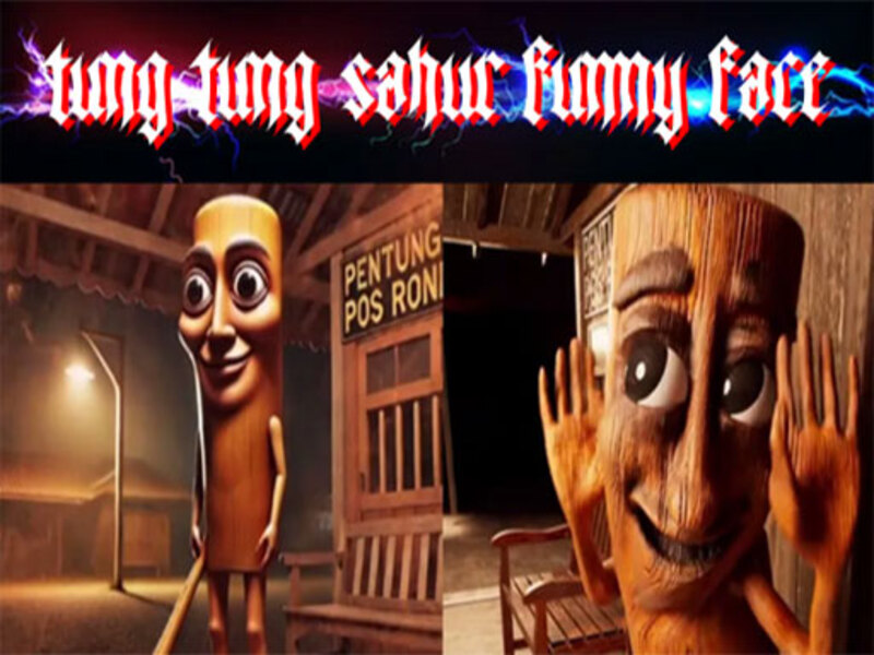 بازی Tung Tung Sahur ﺭﺍﺩ ﻩﺪﻨﺧ ﻩﺮﻬﭼ آنلاین