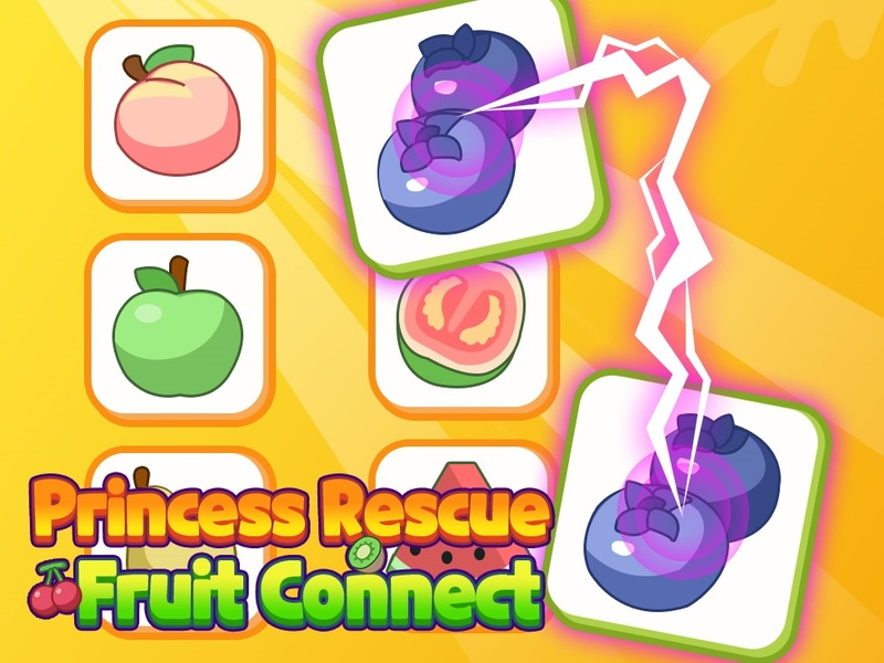 بازی Princess Rescue Fruit Connect آنلاین