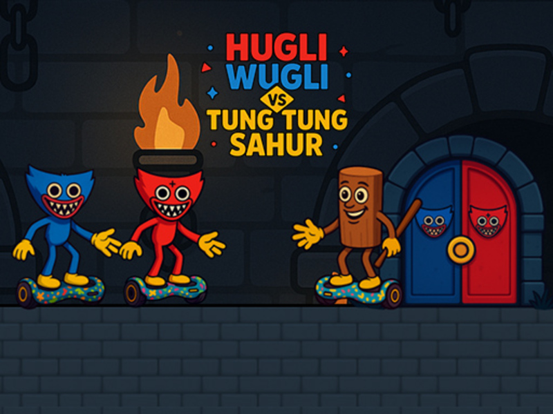 بازی Hugli Wugli vs Tung Tung Sahur آنلاین