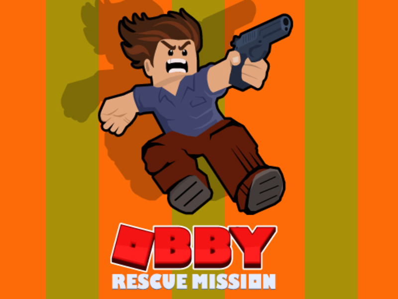 بازی OBBY ﺕﺎﺠﻧ ﺖﯾﺭﻮﻣﺄﻣ آنلاین