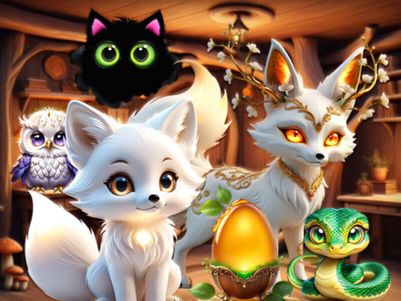 بازی Bestiary Enchanted ﺰﯿﻣﺁﺭﺍﺮﺳﺍ ﯼﺎﻫﺎﻨﺷﺁ آنلاین