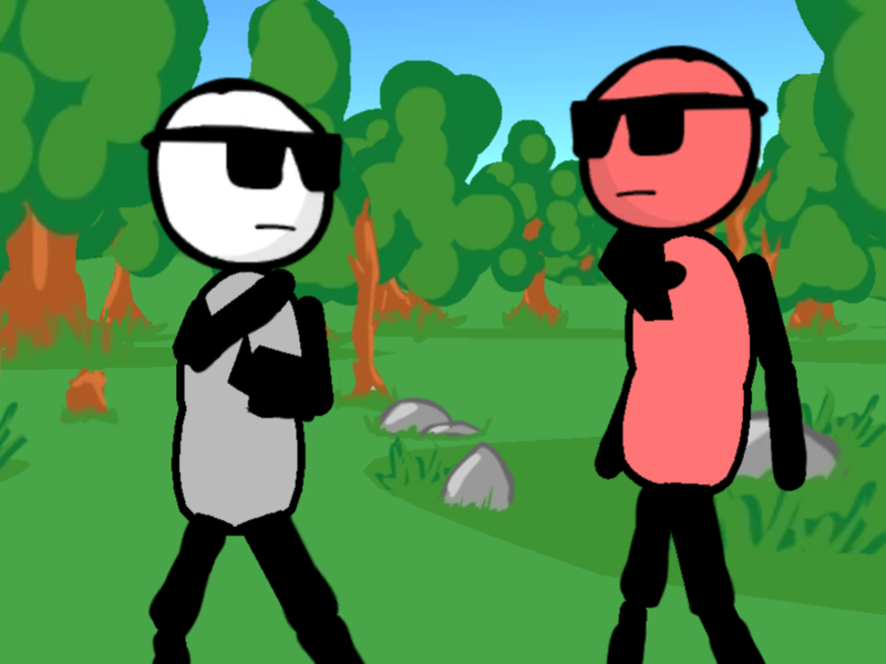 بازی Gun Stickman- ﺮﺘﻤﮐ ﮓﻨﺟ آنلاین