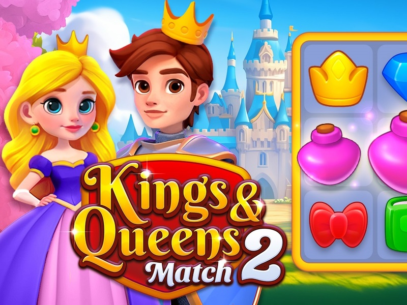 بازی Kings and Queens Match 2 آنلاین